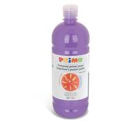 PRIMO - Températures lavables pour enfants +3 Ans et Débutants, 1L, Couleurs à la Tempéra pour Débuter en Peinture sur Papier, Tissu, Verre et Plus, Parfaites pour les Loisirs Créatifs et les Hobby