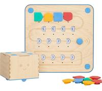 Primo Toys PRIMO001B-DE Robot Cubetto MINT Set de programmation à partir de 3 ans