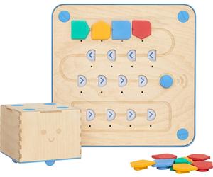 Primo Toys PRIMO001B-DE Robot Cubetto MINT Set de programmation à partir de 3 ans