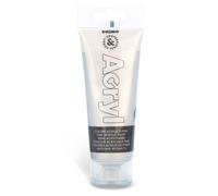Primo Tube Soft Plastique 75ml Peinture Acrylique Fine Argent 910