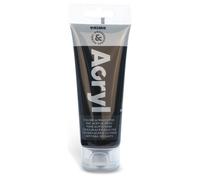 Primo Tube Soft Plastique 75ml Peinture Acrylique Fine Noir