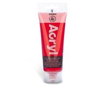 Primo Tube Soft Plastique 75ml Peinture Acrylique Fine Rouge Vermillon 300