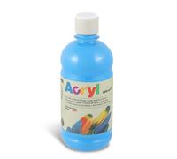 Primo Tube Soft Plastique Peinture Acrylique Fine Fluo 500 Ml Cyan 501