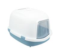 Trixie Bac à litière couvert Primo XXL 56×47×71 cm Gris/Blanc pour chat