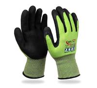 PRIMO24 Gants de montage Multi Season Gants de sécurité avec revêtement en latex, isolation, hydrofuges, élastiques, adhérents et antidérapants (10)