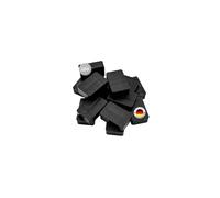PRIMO24® Lot de 100 plaques d'espacement de qualité supérieure 60 x 40 mm - Plaques d'espacement multicolores en plastique (fabriquées en Allemagne) - Entretoises dans les tailles : 1,5, 3, 5, 10, 15