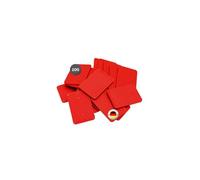 Primo24® Lot de 100 rondelles de qualité supérieure - Rouge - 60 x 40 x 3 mm - Fabriqué en Allemagne - Entretoises, coins en plastique - Brides d'écartement - Tête de vitrage - Cales de montage