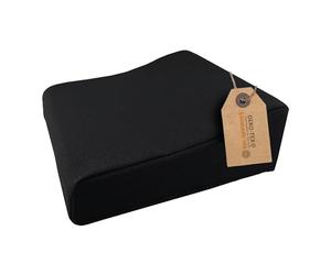 PrimoLiving Coussin d'assise orthopédique en Mousse à mémoire de Forme - Rehausseur Fixe - Rehausseur Ergonomique 40x40x8/13 cm