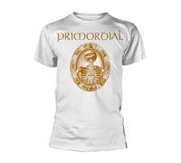 Primordial - "Redemption At The Puritans Hand" T-shirt pour homme/femme unie PH2305 (XL) (Blanc)