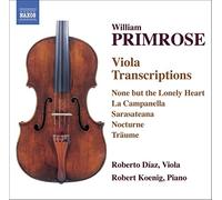Primrose – Transcriptions pour alto – NAXOS