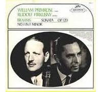 PRIMROSE, William / FIRKUSNY, Rudolf - Two Sonatas Op. 120 No. 1 in F Minor / No.2 in E Flat / 60011
