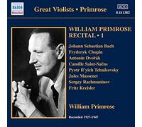William Primrose – Récital Vol. 1 – CD – NAXOS