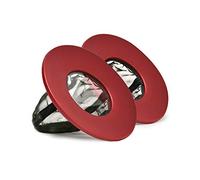 Primula Brew Buddy - Lot de 2 filtres à mailles fines réutilisables, passent au lave-vaisselle, pour servir du café ou du thé à toute puissance, idéal pour les voyages ou le camping, rouge