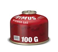 Primus Cartouche de Camping à Gaz - Power Gas 1-Pack 100g - Cartouches à Gaz Filetées Standard pour Réchaud de Camping - Mélange de Gaz Isobutane & Propane - Cartouche de Gaz EN417 pour Réchaud de