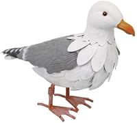 Primus Décoration de Jardin en métal Peinte à la Main Motif Mouette