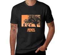 Primus T-Shirt T-Shirt Sublime t Shirt Korean Fashion Top Aesthetic Clothes Black t-Shirts for Men Black XXL