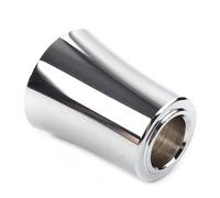 PRIMUZ 1 pièces Levier d'éliminateur de Manette de Vitesse de Levier de Vitesse de Talon en Aluminium de Moto Compatible avec Tour Tri Glide Road King (Color : Chrome)