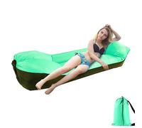 PRIMUZ Canapé-lit Gonflable, canapé-lit Gonflable, Chaise Longue à air Paresseux, Installation Facile, Parfait pour Le matériel de randonnée, la Chaise de Plage et Les Festivals de Musique