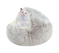 PRIMUZ Dog Cave Bed, Dog Bed, Enclosed Calming Small Pet Cave Bed, Machine Washable Pet Cave Bed, Winter Pet Cat Nest, Small Pet Bed Removable for Winter Large Dogs Kitten Cats
