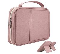 PRIMUZ Étui de protection pour la Bible, 28 x 22 x 6 cm, église biblique, poignée de livre biblique, étui de transport pour une prise en main facile pour ranger stylos, livres, cahiers et tablettes