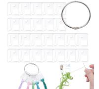 PRIMUZ Gouttes de fil acrylique, gouttes de fil à broder, gouttes de canette, organisateur de fil pour points de croix, fil de coton, artisanat, rangement de couture, bricolage
