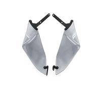 PRIMUZ PAIRE DE DÉFLECTEURS D'AIR LATERAUX WRS NOIR BRILLANT Compatible avec Ducati Desert X DesertX 2022 2023 (Color : Fumigation)