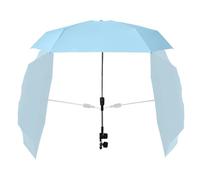 PRIMUZ Parapluie de poussette, pare-soleil de poussette réglable à 360 ° pour enffants, parapluie de chaise avec pince, parasol de chaise de plage pour poussettes de bébé, Landdau de poussette