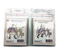Prince Août Hobby coulée de moules en caoutchouc - Bataille à Roßbach - Officier prussien et infanterie non-com - échelle de 40mm. PA60 et PA69.