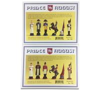 Prince August Moules en caoutchouc Battle of Waterloo - Napoléon Bonaparte français contre le duc britannique de Wellington - Convient pour les métaux à basse température comme les alliages d'étain.