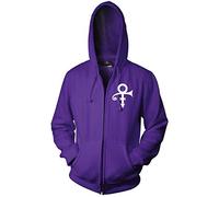 Prince Sweat à Capuche zippé Violet Sweatshirt, Mixte