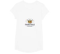 Prince Charmant : matériau de Conte de fées, Couronne Magique T-Shirt, Fille, Blanc, L