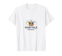 Prince Charmant : matériau de Conte de fées, Couronne Magique T-Shirt, Homme, Blanc, L