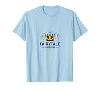 Prince Charmant : matériau de Conte de fées, Couronne Magique T-Shirt, Homme, Bleu Céleste, S
