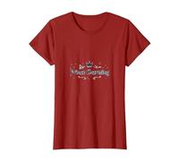 Prince Charming - Son Amour Romantique de Conte de fées T-Shirt, Femme, Canneberge, XS