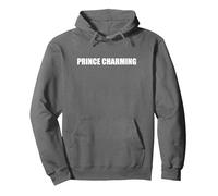Prince Charming Sweat à Capuche, Unisexe pour Adultes, Asphalte, L