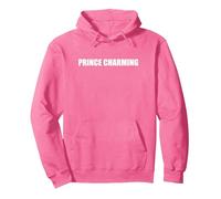 Prince Charming Sweat à Capuche, Unisexe pour Adultes, Rose Vif, S