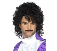 Prince Costume pour Hommes 80's 1980s Violet Pluie Déguisement Adulte M-XL