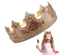 Prince Couronne | Couronne de fête pour enfants pour déguisements de Roi Prince Costumes de Prince, carnaval, photographie, fête à thème, fête d'anniversaire, cosplay, mise en scène Couronne pour Ni
