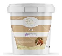 Prince EQUIN - AIL - Complément nutritionnel Cheval - Seau 1 kg - Répulsif Contre Les Insectes - Circulation Sanguine - Soutien de la Respiration - Marque Française