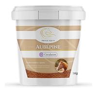 PRINCE EQUIN - AUBÉPINE - Complément nutritionnel Cheval - Seau 1 kg - Soutient la circulation - Confort cardiaque - Relaxation cheval - Marque Française