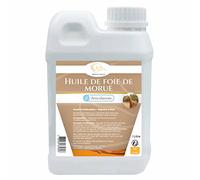 Prince EQUIN Huile de Foie de Morue Complément Cheval 1 L | Articulations, Reprise d'état cheval, Immunité, Source d'oméga 3 et vitamines A et D, Marque française
