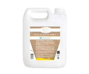 PRINCE EQUIN - Huile DE Foie DE MORUE - Complément nutritionnel Cheval - Bidon 5 L - Articulations - Reprise d'état Cheval - Immunité - Source d'oméga 3 et vitamines A et D - Marque française