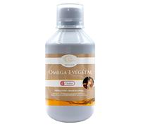 PRINCE EQUIN - OMEGA 3 VEGETAL - Complément nutritionnel Cheval - Huile de lin et Huile d'algue riches en oméga 3 - Flacon 250 ml - Reprise d'état chevaux - Brillance de la robe - Marque Française