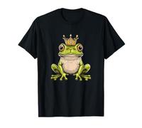 Prince grenouille couronné pour une touche royale comique T-Shirt