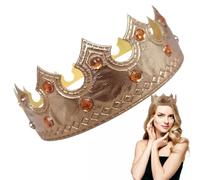 Prince Héritier, Couronne De Prince Pour De Fête D'anniversaire Pour Costumes, Couronne De Prince Décorative Pour Les Fêtes À Thème D'anniversaire Cosplay Performance Sur Scène Carnaval Jeu De