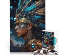 Prince Indien Puzzles pour Adultes de 1000 pièces Séjour Anti-Stress pour Tuer Le Temps Jouets de décoration pour la Maison 38x26cm
