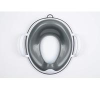 Prince Lionheart Tinkle Lunette de toilette pour garçons et filles avec poignée robuste et protection anti-éclaboussures intégrée - Storm