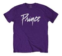 Prince Logo Purple Rain Rock officiel T-shirt Hommes unisexe