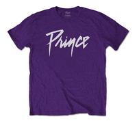 Prince Logo Purple Rain Rock officiel T-shirt Hommes unisexe