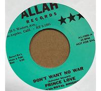 Prince Love - PRINCE LOVE The Stomp/Don't Want No War 45rpm